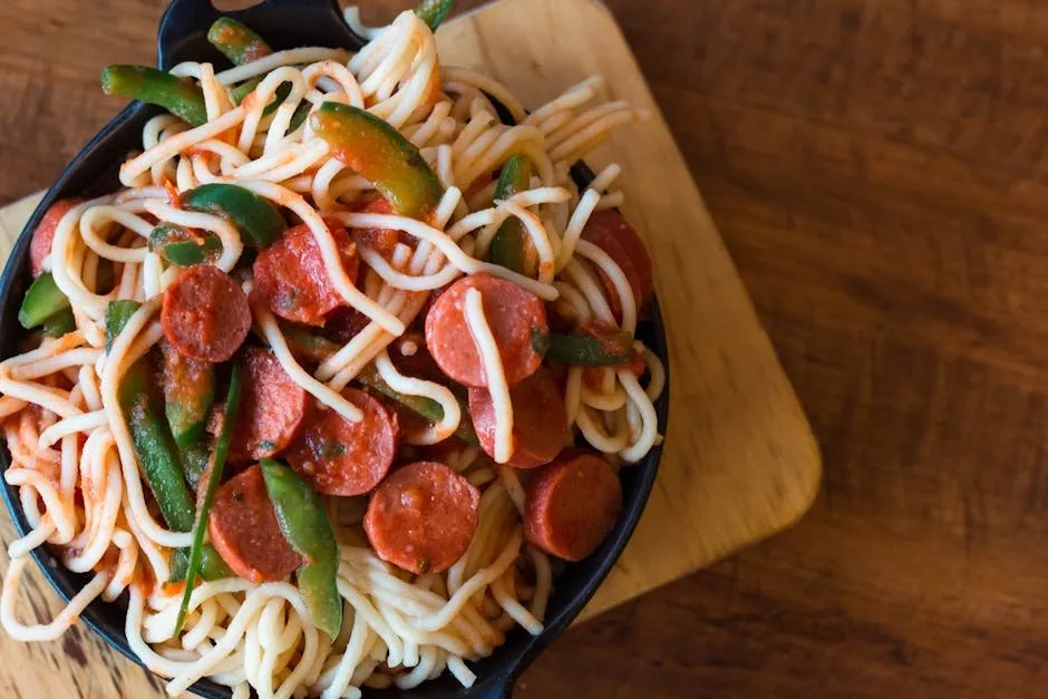 Spicy Sausage Pasta