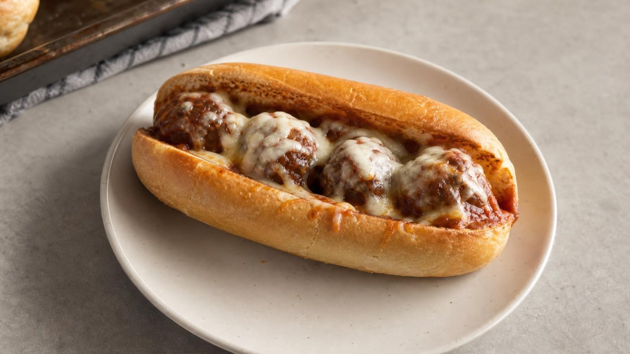 Sweet BBQ Meatball Subs preview