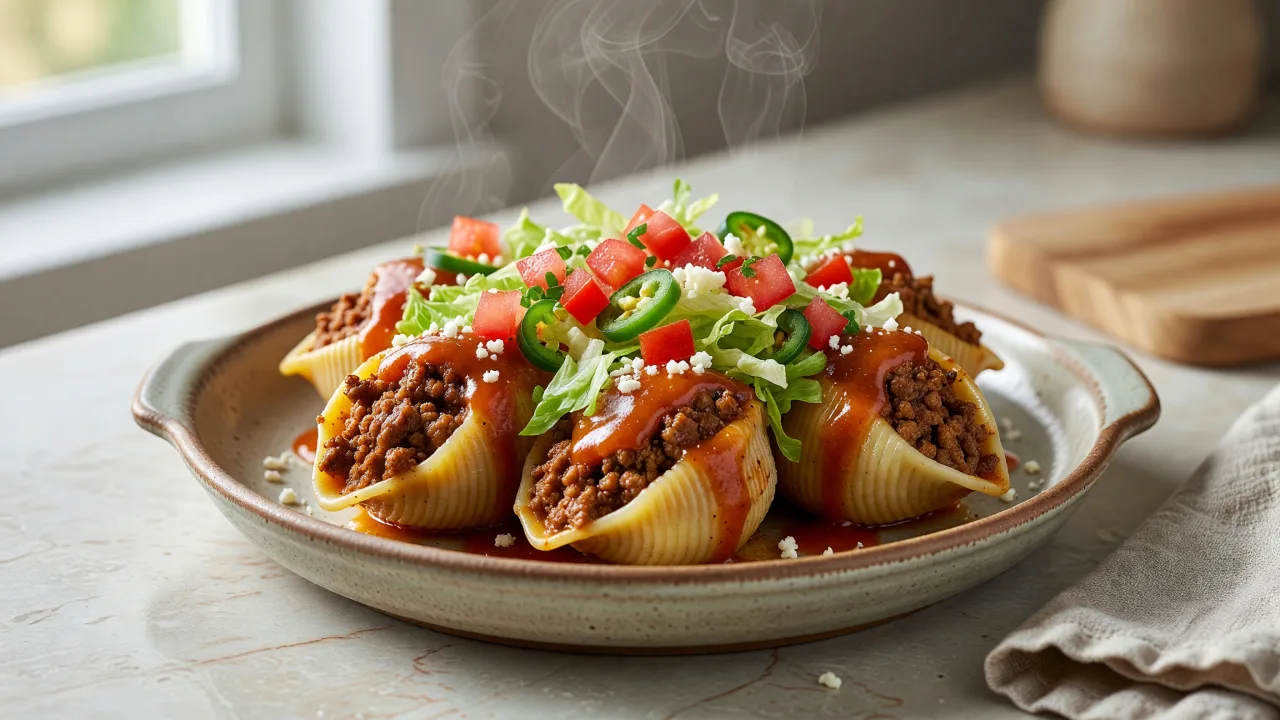 Taco Stuffed Shells