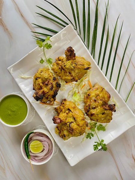 Tandoori BBQ Chicken Nachos