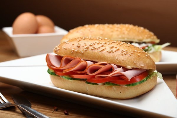 Taylor Ham Breakfast Sandwich