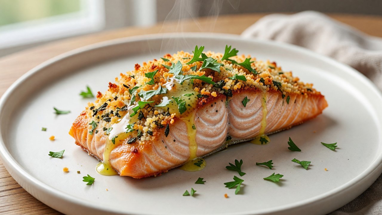 Texas Roadhouse Herb Crusted Salmon