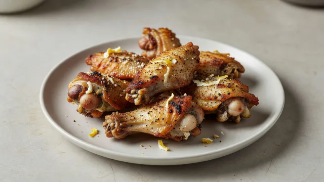 Air-Fryer Lemon Pepper Wings
