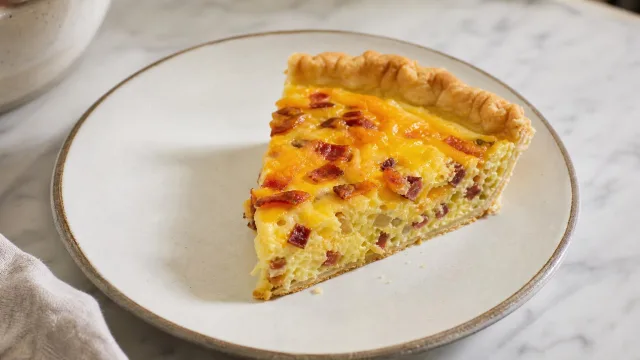 Bacon and Egg Pie recipe