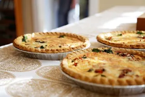 Bacon and Gruyere Quiche