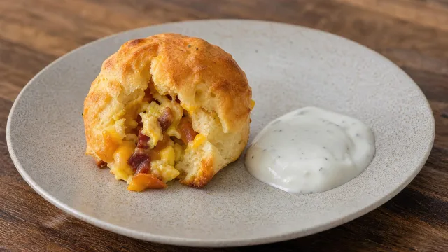 Bacon Ranch Breakfast Bombs