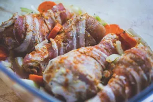 Bacon Ranch Chicken Wraps