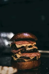 Bacon Ranch Turkey Burgers recipe