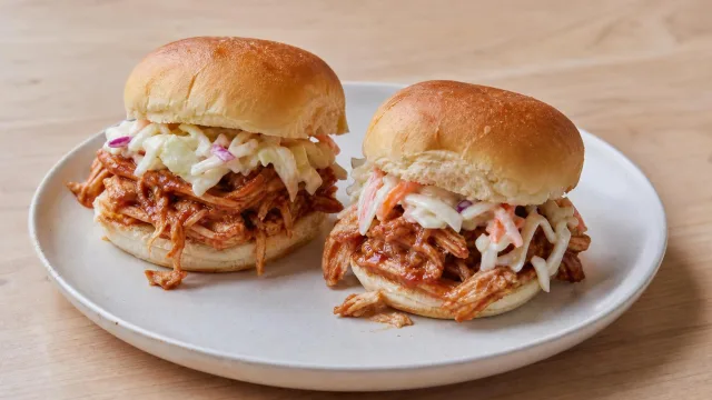 BBQ Chicken Sliders