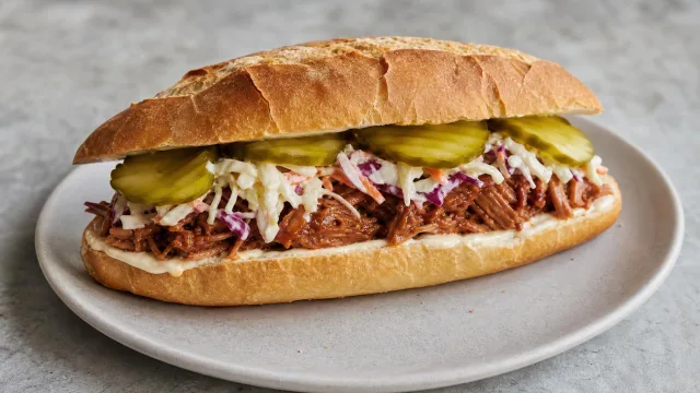 BBQ Jackfruit Po’ Boy