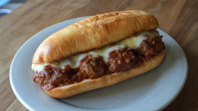 BBQ Meatball Subs