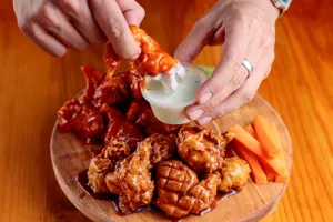BBQ Ranch Chicken Cornbread Cups recipe