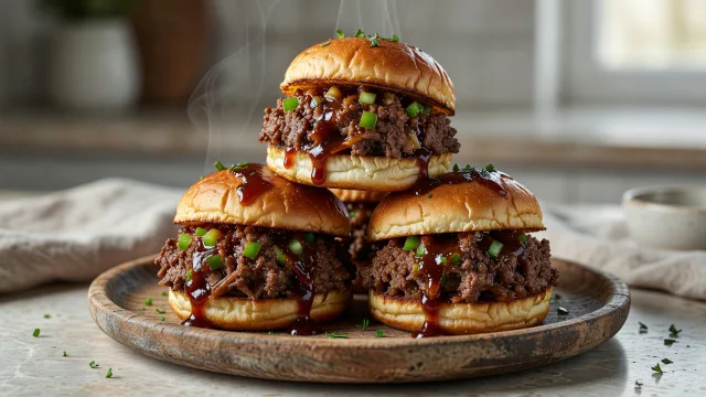 BBQ Sloppy Joe Sliders