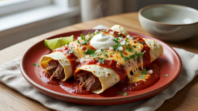 Beef Enchiladas