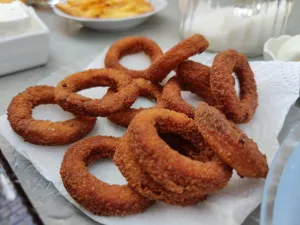 Beer-Battered Onion Rings
