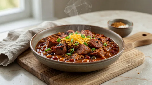 Beer Brat Chili