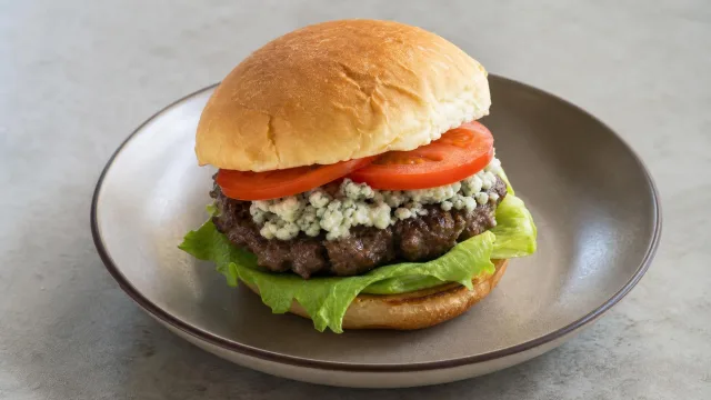 Bleu Cheese Burgers
