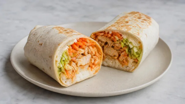 Buffalo Chicken Sushi Burritos