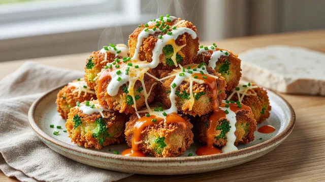 Buffalo Ranch Broccoli Tots