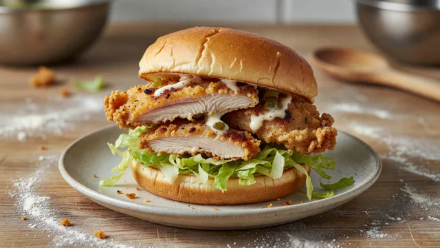 Buttermilk Fried Chicken Sandwiches