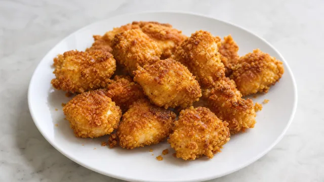 Cereal Crusted Chicken Nuggets