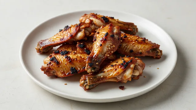 Charcoal-Grilled Gochujang Sesame Wings