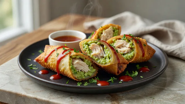 Cheesecake Factory Avocado Egg Rolls