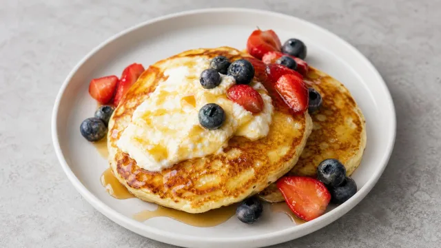 Cheesecake Factory Lemon Ricotta Pancakes