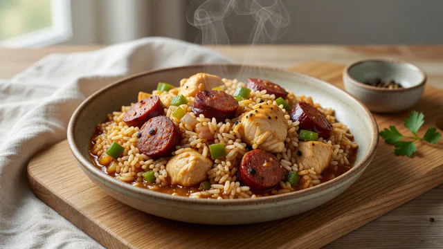 Chicken and Sausage Jambalaya