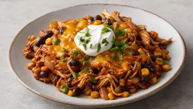 Chicken Enchilada Skillet