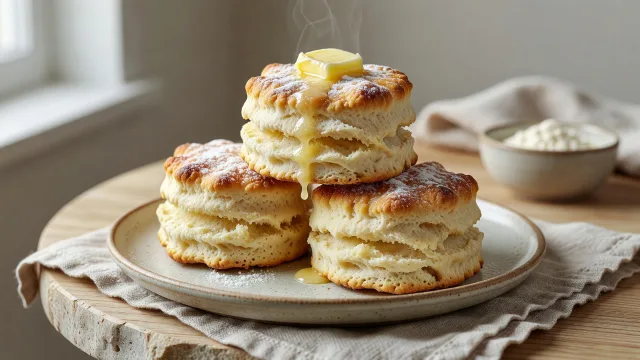 Clabber Milk Biscuits