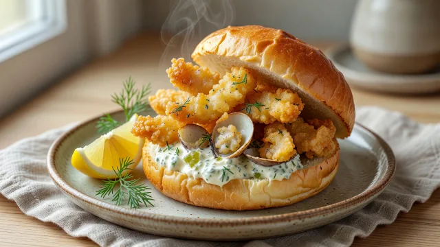Connecticut Clam Strip Roll