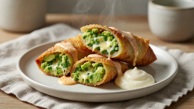 Copycat Cheesecake Factory Avocado Eggrolls