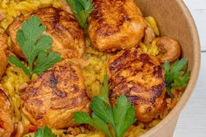 Copycat Cheesecake Factory Spicy Cashew Chicken recipe
