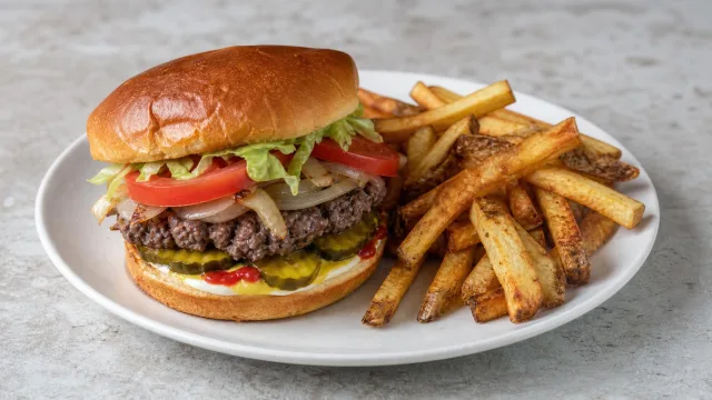 Copycat Five Guys Burgers and Fries