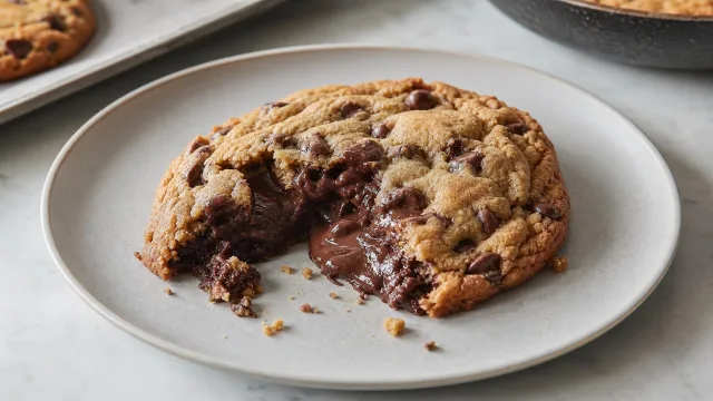 Copycat Red Lobster Chocolate Chip Lava Cookie