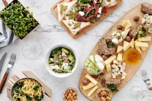 Cottage Cheese Ranch Pasta Bowls