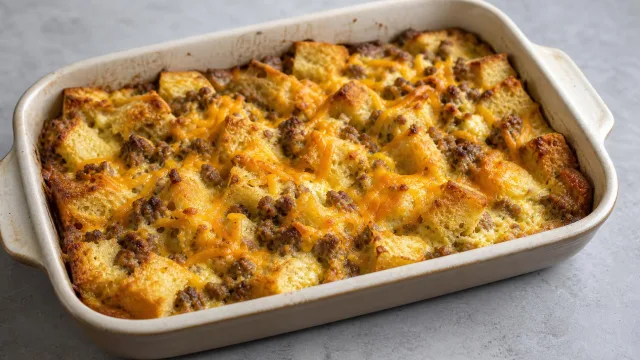 Country Sausage Egg Bake