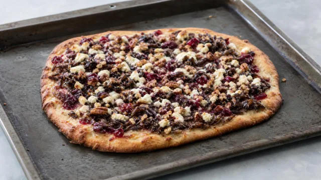 Cranberry Wild Rice Flatbread