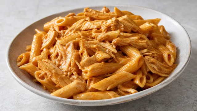 Creamy BBQ Chicken Pasta