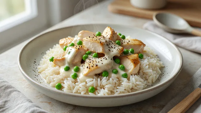 Creamy Chicken and Rice