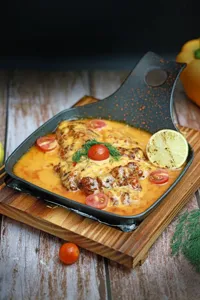 Creamy Chicken Pesto Pasta Bake recipe