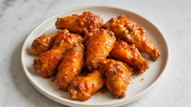 Creamy Honey Sriracha Wings
