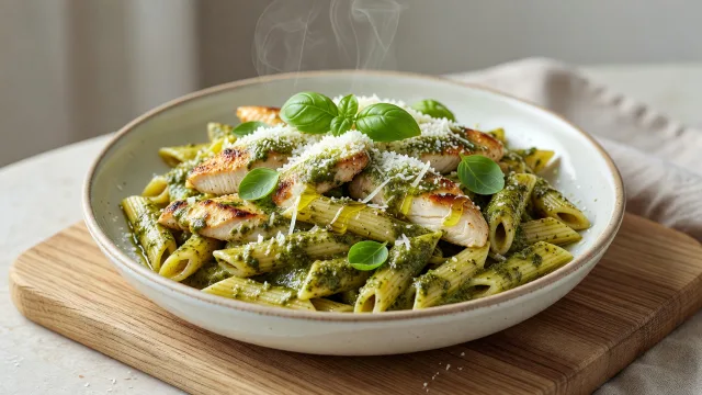 Creamy Pesto Chicken Pasta