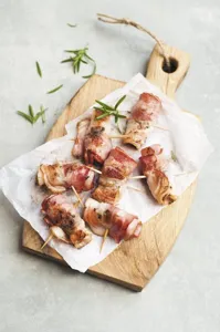 Crispy Bacon Ranch Chicken Wraps recipe
