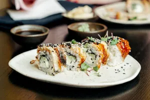 Crispy Rice Sushi Squares recipe