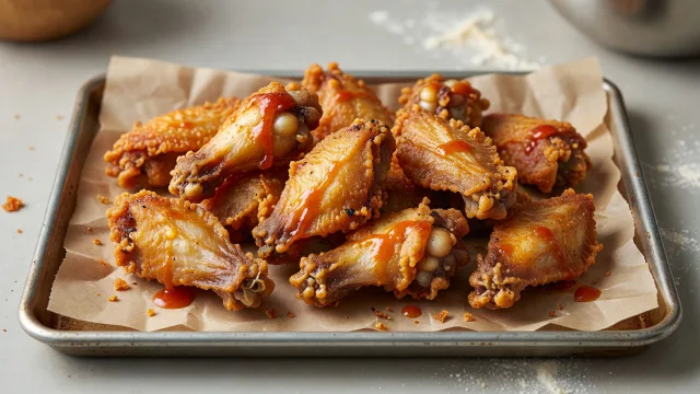 Double-Fried Classic Buffalo Wings