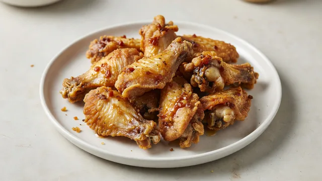 Double-Fried Maple Chipotle Wings