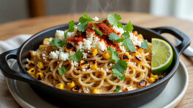 Elote Ramen Skillet