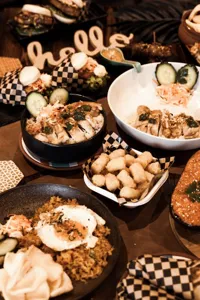 Feta Fried Rice Bowls recipe